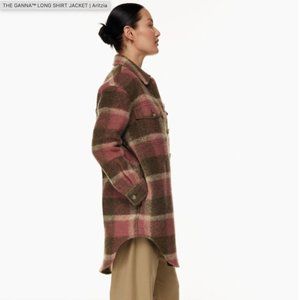Wilfred Free The Ganna™ Long Shirt Jacket / Coat Wool Blend Fabric from …